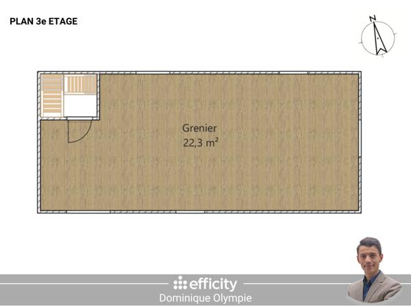 Immeuble 13 pièces - 220 m²