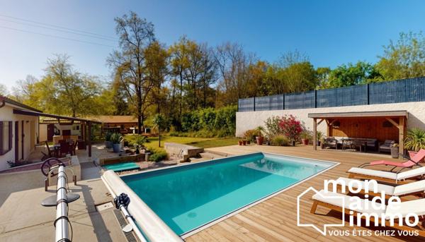 Maison T5 avec piscine et dépendance sur 1000m²
