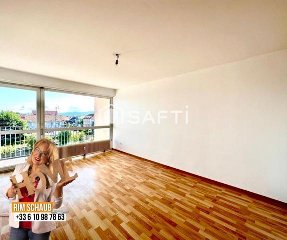Rixheim – Appartement 3 pièces 68 m² avec , balcon, garage et cave – Idéal investisseur ou 1er achat