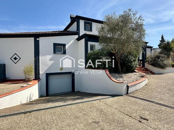 Maison familiale avec piscine, studio indépendant et suite parentale