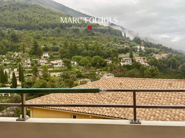 3 pièces neuf avec vue mer, balcon et parking, situé sur les hauteurs de Menton