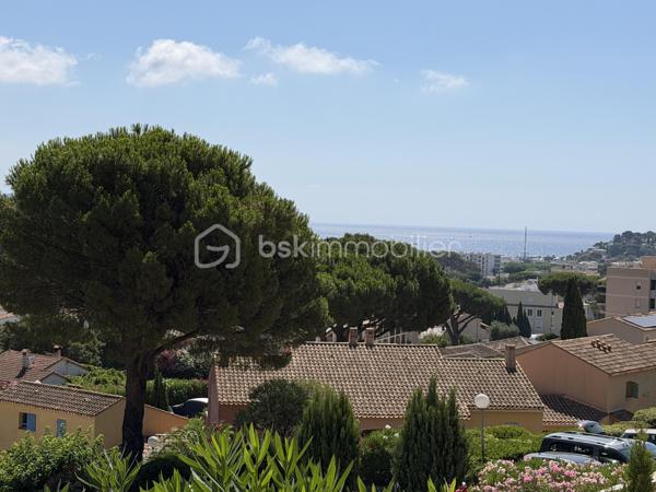 Un pied-à-terre idéal à proximité de la mer !

Proche des plages, du port et du centre-ville, venez découvrir ce charmant appartement 2 pièces Climatisé, vendu entièrement meublé, offrant 35 m² habitables.

Situé dans une résidence de Standing Sécurisée avec gardien, au cœur d'un environnement calme et verdoyant, ce bien constitue une belle opportunité pour profiter de Cavalaire tout au long de l'année ou pour un investissement locatif.

L'appartement propose une organisation fonctionnelle avec une entrée avec placard, une chambre, une salle de bains avec WC et une agréable pièce de vie avec cuisine ouverte.

La pièce de vie s'ouvre sur une terrasse exposée Est, avec une vue dégagée particulièrement agréable sur la piscine et les jardins paysagers de la résidence, complétée par un aperçu mer.

Autre véritable atout : une mezzanine de plus de 9 m², offrant un espace supplémentaire qui pourra être utilisé comme couchage, bureau ou espace détente.

UNE RÉSIDENCE IDÉALE POUR PROFITER DE CAVALAIRE

Vous bénéficierez d'un cadre de vie privilégié avec :

🏊 Une piscine
🌳 De beaux jardins paysagers
🎯 Un terrain de pétanque
🛡️ Un gardien et un accès sécurisé
🤫 Un environnement calme et préservé

Une place de stationnement privative vient compléter le bien.

LES POINTS FORTS

⭐ 35 m² habitables / 27 m² Loi Carrez
⭐ Appartement vendu entièrement meublé
⭐ Climatisation
⭐ Mezzanine de plus de 9 m²
⭐ Terrasse exposée Est
⭐ Vue piscine et jardins
⭐ Aperçu mer
⭐ Piscine dans la résidence
⭐ Gardien
⭐ Parking privatif
⭐ DPE C / A
⭐ À quelques pas des plages, du port et du centre-ville
⭐ Charges de copropriété : 122 € / mois

Que ce soit pour vos vacances, votre résidence secondaire ou un investissement locatif, ce bien offre un excellent compromis entre confort, environnement et proximité des principaux attraits de Cavalaire-sur-Mer.

À découvrir sans tarder.

📞 Olivier PROUST
Agent Mandataire Immobilier indépendant
📱 06 61 53 40 05
📧 o.proust@bskimmobilier.com