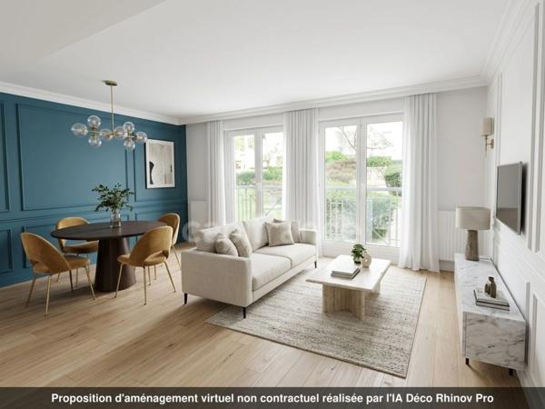 RUEIL MALMAISON (92) à vendre Studio de 35,50 m² - Proche RER - Résidence 1994