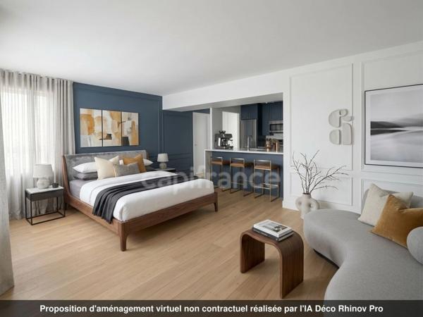 RUEIL MALMAISON (92) à vendre Studio de 35,50 m² - Proche RER - Résidence 1994