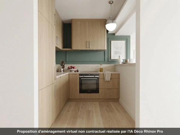 RUEIL MALMAISON (92) à vendre Studio de 35,50 m² - Proche RER - Résidence 1994