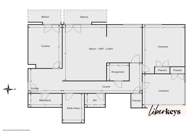 Appartement 4 pièces de 78.82m² - Proche gare - Saint-Brieuc