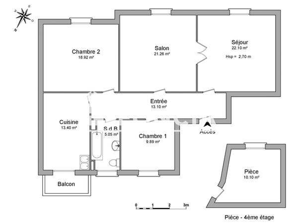 Location Appartement 4 pièces 113.82 m² - 28 RUE GOUNOD Strasbourg 67000