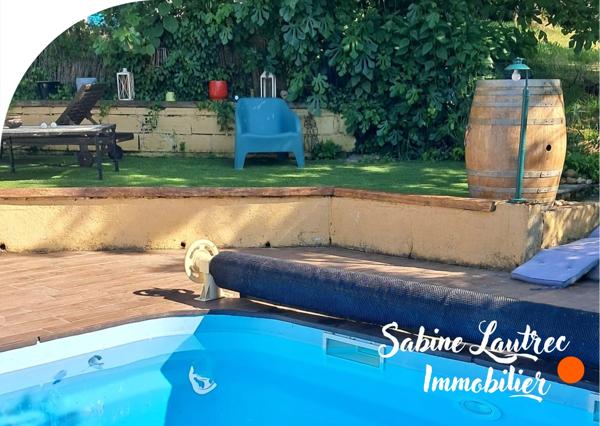 Gaillac (81600) Authentique ferme viticole rénovée – Charme, volumes + deux logements indépendants