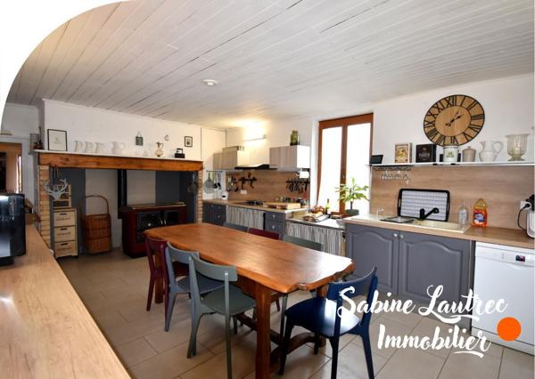 Gaillac (81600) Authentique ferme viticole rénovée – Charme, volumes + deux logements indépendants