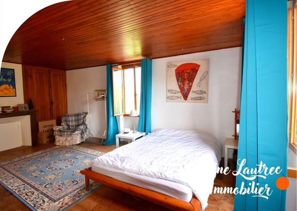 Gaillac (81600) Authentique ferme viticole rénovée – Charme, volumes + deux logements indépendants