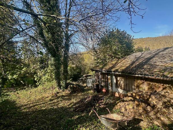 GRAND POTENTIEL VILLENEUVE-D’OLMES – MAISON + GRANGE + TERRAIN