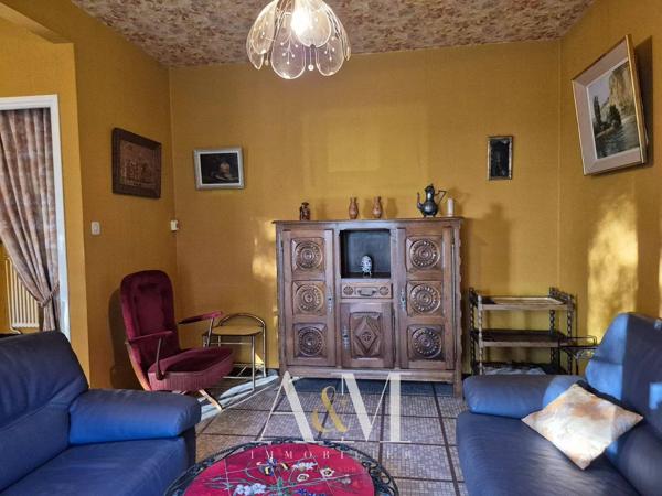 Appartement T5 de 97 m²+ balcons+ garage + cave