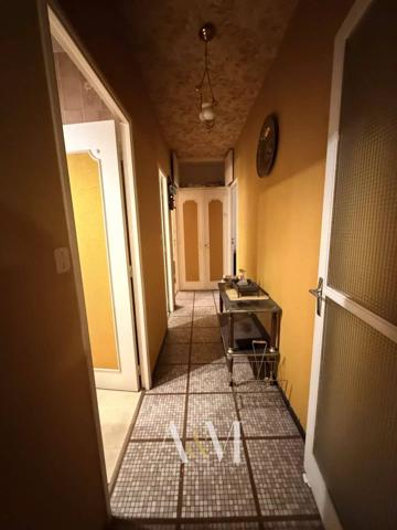 Appartement T5 de 97 m²+ balcons+ garage + cave