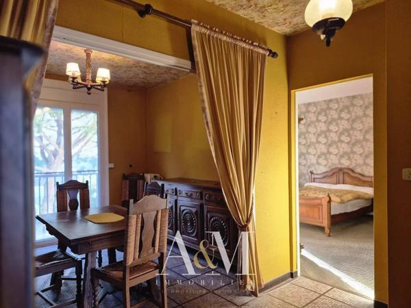 Appartement T5 de 97 m²+ balcons+ garage + cave