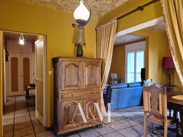 Appartement T5 de 97 m²+ balcons+ garage + cave