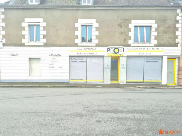 Maison+local commercial proche de Loudéac