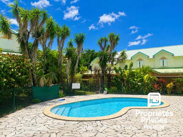 Rare, Appartement Duplex T4 avec jardin et piscine , Baie Mahault