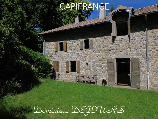 Grande maison bourgeoise de 400m² habitable et son parc de 8000m²au bord de la rivière