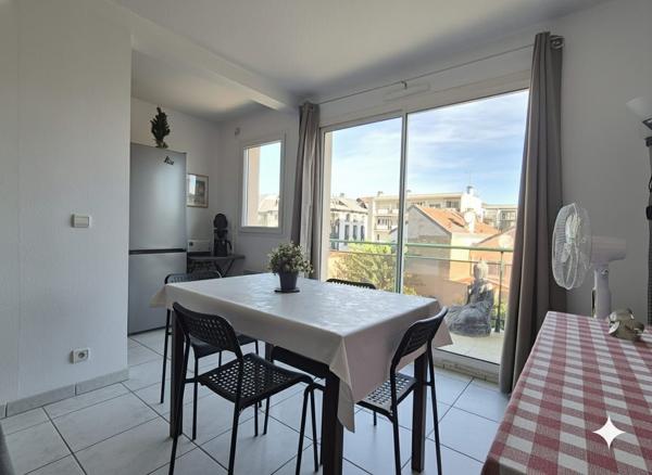 ARCACHON HYPER-CENTRE - Appartement T2 lumineux avec balcon et place de parking