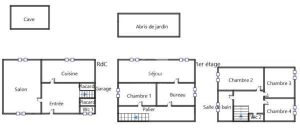 Maison Saint Pierre Les Nemours 4 chambres / 6 pièce(s)
