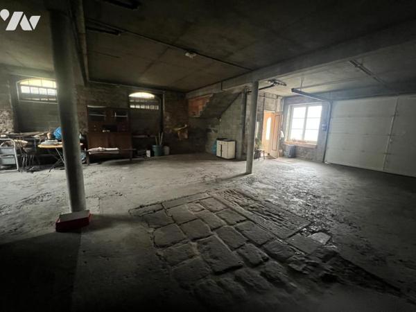 LA FERTE MACE, maison de centre-ville, 3ch, jardin et grand garage