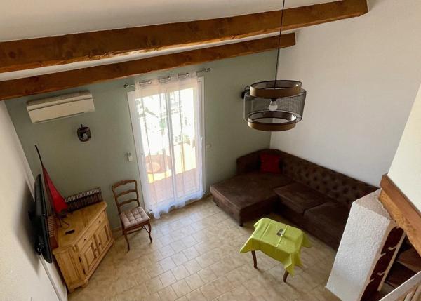 Maison de 65 m2 avec triple terrasse et vue mer