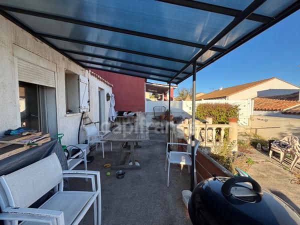 BALARUC-LES-BAINS(34), A VENDRE SURFACE TOTALE 110 M2, TERRAIN 372 M2, VUE SUR L'ETANG THAU, SECTEUR CALME