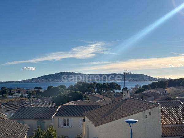 BALARUC-LES-BAINS(34), A VENDRE SURFACE TOTALE 110 M2, TERRAIN 372 M2, VUE SUR L'ETANG THAU, SECTEUR CALME
