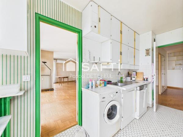 GARCHES- Buzenval  appartement 5 pièces 97m2