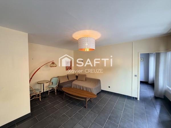 2 pièces de 44 m² quartier recherché, proche métro