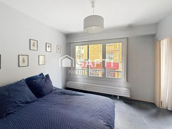 2 pièces de 44 m² quartier recherché, proche métro