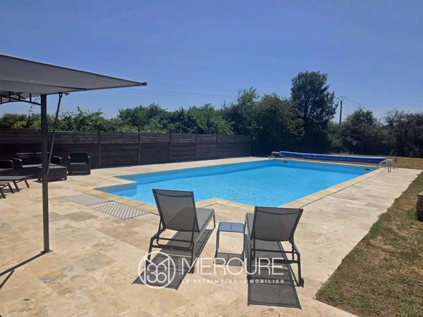 Propriété de charme avec gîtes, piscine, espace équestre et dépendances