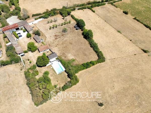 Propriété de charme avec gîtes, piscine, espace équestre et dépendances