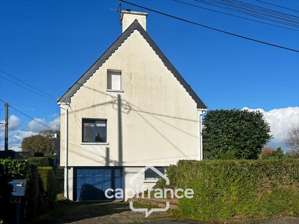 CHARMANTE MAISON NÉO-BRETONNE – 7 PIÈCES – 134 m² HABITABLES – 4 CHAMBRES – SOUS-SOL COMPLET