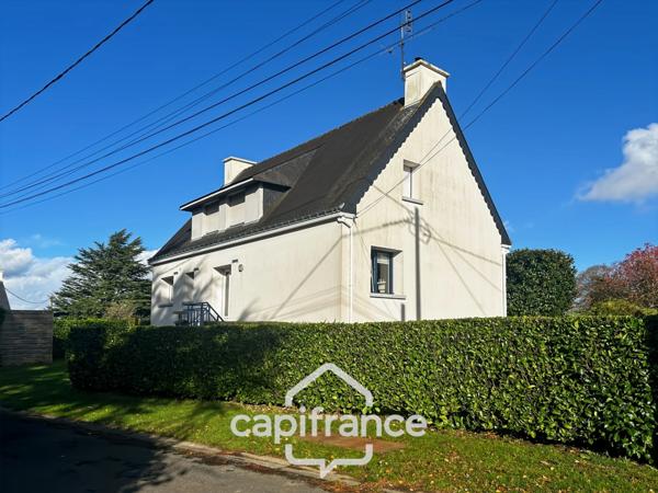 CHARMANTE MAISON NÉO-BRETONNE – 7 PIÈCES – 134 m² HABITABLES – 4 CHAMBRES – SOUS-SOL COMPLET