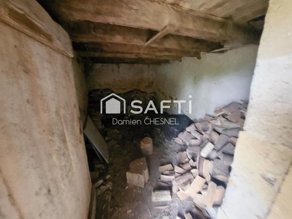 Maison avec terrain et fort potentiel à rénover