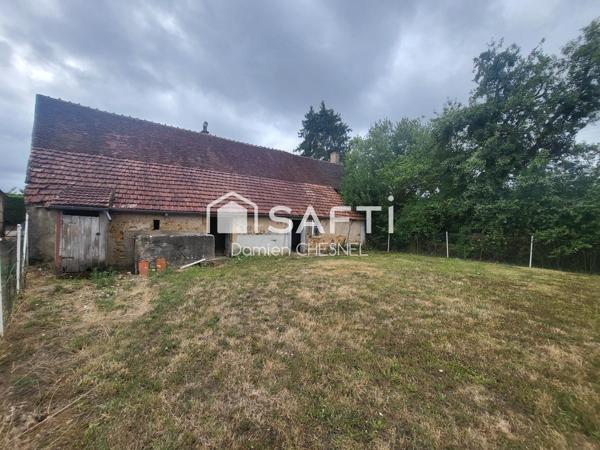 Maison avec terrain et fort potentiel à rénover