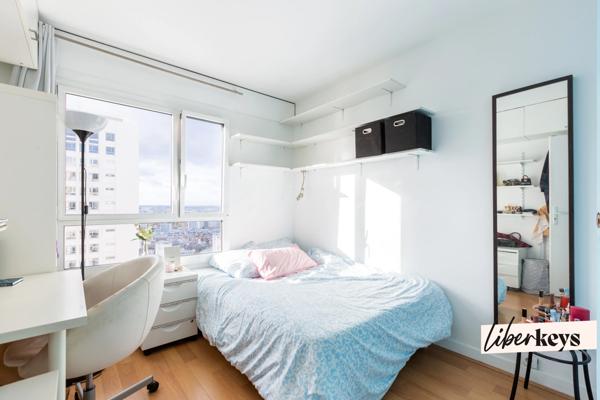 VUE EXCEPTIONNELLE - 4 pièces de 80 m² - TOUR BÉRYL