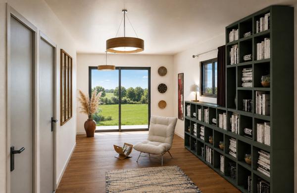 Terrain + Maison à vendre 5 pièces - 126 m²