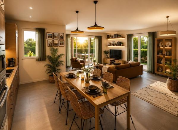 Terrain + Maison à vendre 5 pièces - 126 m²