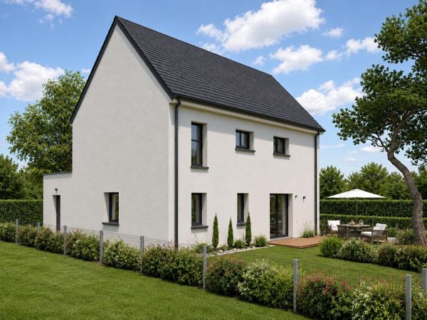 Terrain + Maison à vendre 5 pièces - 126 m²