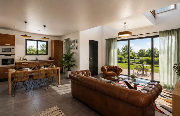 Terrain + Maison à vendre 5 pièces - 126 m²