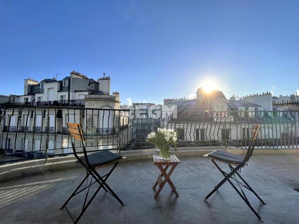 Paris (75116) Paris 16éme – Victor Hugo / Dernier étage avec terrasse