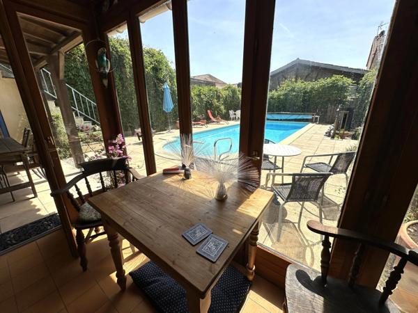 Maison en pierre avec piscine et maison d’amis – Entre Saint-Émilion, Sainte-Foy-la-Grande et Montpon-Ménestérol