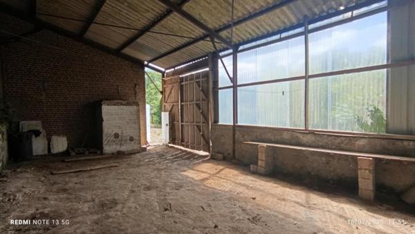 MAISON GARAGE HANGAR GRAND JARDIN