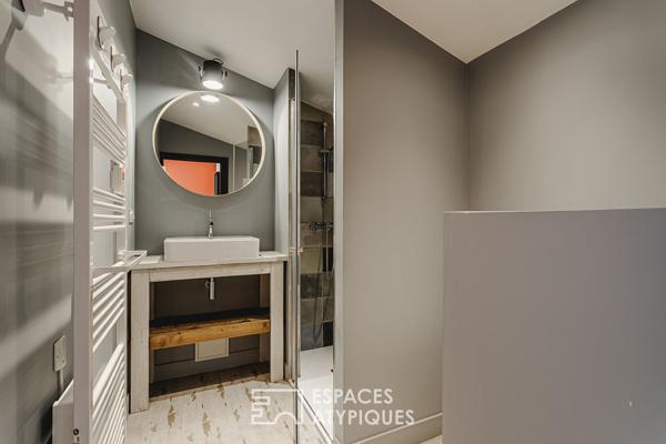 Ancien chai viticole réhabilité en loft