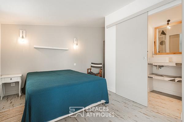 Ancien chai viticole réhabilité en loft