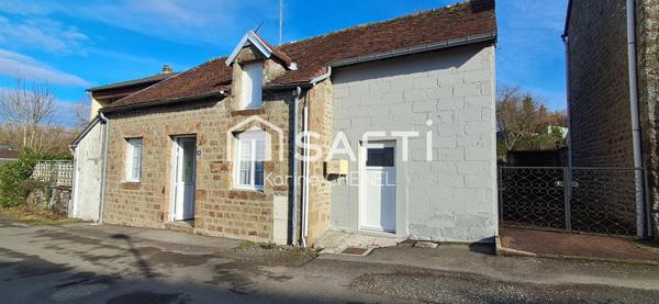 Maison en pierres 3 pièces de plain-pied garage