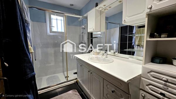 Villa T4 piscine, 2290m² clos, calme