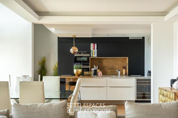 Duplex d’architecte contemporain quartier Orangerie